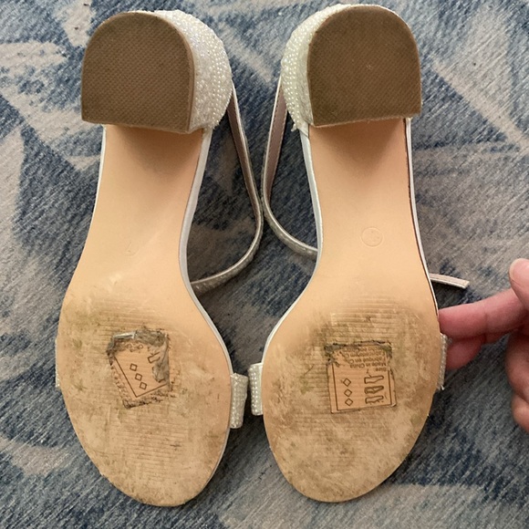 David Bridal shoes size 7 - worn - Picture 5 of 6